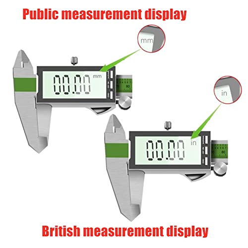 Digitale Kaliber roestvrij staal Elektronische Liniaal, hoge sterkte nauwkeurigheid 0,01mm, voor DIY-meting(300mm) 4