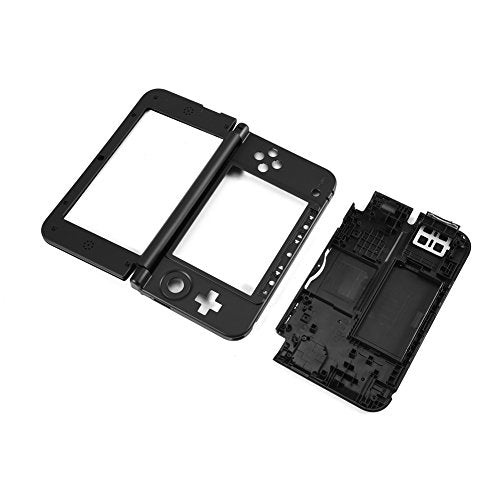 Replecation Case, Plastic Easy Installeer Professionele Complete Case Stevige Compact voor Nintendo 3DS XL (zwart) 4