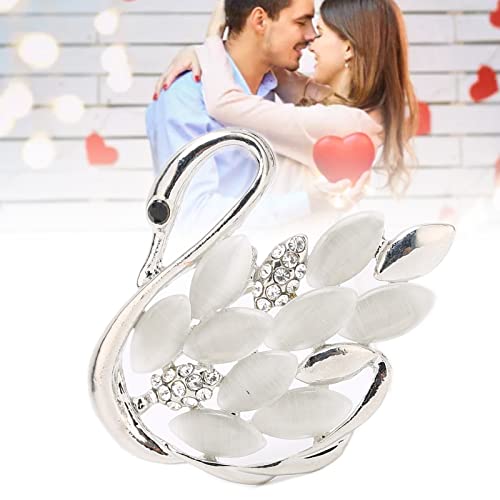 Zwaan Brooch Pins, Zwaan Brooch voor vrouwen Kristal Elegant Zwaan Brooch Pins sieraden, Zwaan Crystal Rhinestone Brooches voor vrouwen Elegante Dieren Pins en Brooches Mode sieraden 4