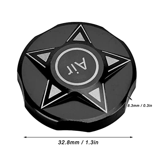 Fiets Voorvork Cap, Aluminium Mountain Bike Voorvork Cover, Fiets Spring Fork Air Gas Waarde Schouder Beschermer voor Mountain Motorfiets MTB 3