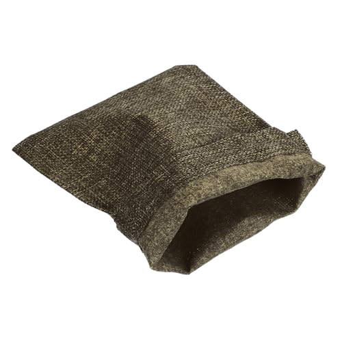 6" x 4" Coin Bags Bag, 6 Pack Bank Deposit Change Transit Bags with Drawstring Bags Cadeautas, Bruin 4