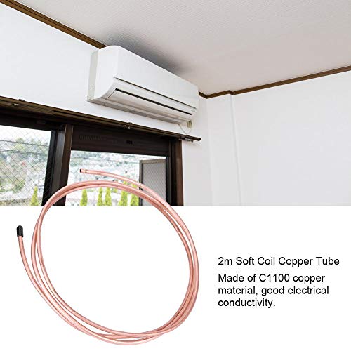 2M Zachte koperen buis Koperen buis Zachte Coil Tubing OD 6mm ID 4.8mm C1100 T2 voor airconditioning Koelkast 3