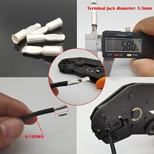 Batterij aansluiting 50A Plug - Quick Connect Batterij Connector Quick Connection Plug voor Auto Motorhome Caravan Motorfiets Boot Solar Installaties 3