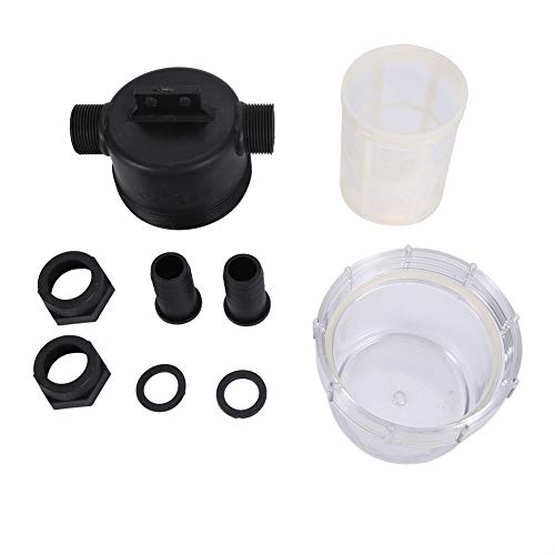 Pompfilter Transparant Inline Mesh Strainer Waterpompfilter Besproeiing Hoge stroom voor Tuinbesproeiing Interface Tubes, Waterpompfilters, Pesticide Accessoires