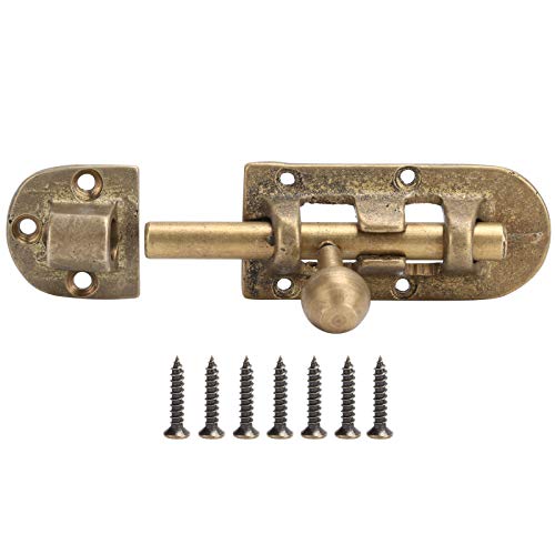 Messing deur handvat Chinese Style Antieke Window Bolts Vintage Pure koper Multifunctionele Buckle Schuifslot voor Home Office Warehouse