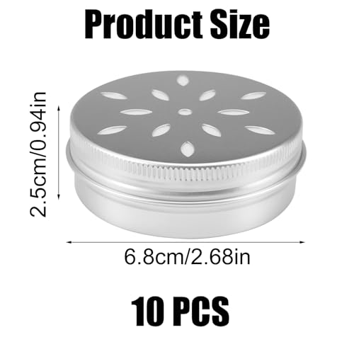 10 stuks Hondengeur dozen, Training Honden Odor Neus Odor Container Rond Tin metalen blikken, Trainingsdozen voor Honden Odor, Puppy Odor Training Box, Aluminium Fragrance Cans, voor Puppy Scent Training