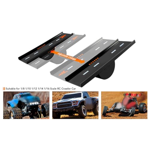 RC Auto Jump Ramp, RC Car Ramp RC Stunt Playset voor 1/8 1/10 1/12 1/14 1/16 RC Auto 3