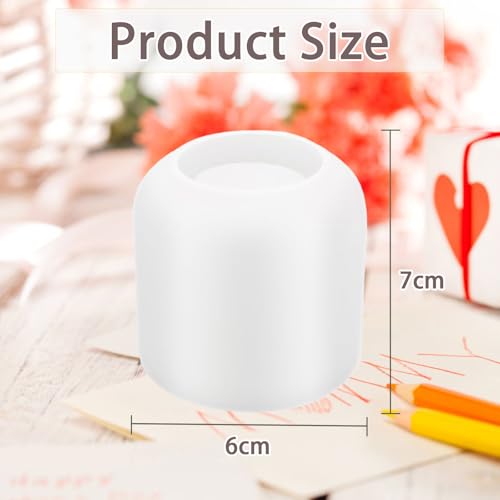 Siliconen vormen, Cilinder Siliconen vorm vaas, DIY Vorm Beton, Handgemaakte Cilinder Kaars houder en vaas voor bloemenpotten, Geurkaarsen en DIY Hars gieten, 75ml