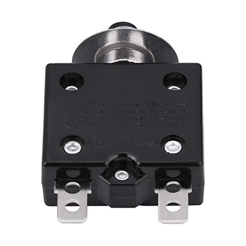 Circuit Breaker 5A 8A 10A 15A 18A 20A 30A Reset Thermoschalter Schutzschalter Überstromschutz (20A) 5