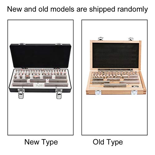 47-delige meetblok, goed slijpvermogen Auge blokset Meetblok met doos voor werkplaatskalibreringsarmaturen voor dimensionale metrologietoepassingen