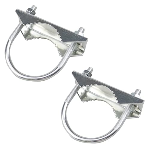 Zee 2 st Roestvrij stalen Antenna houder, U Bolts, bevestigingsmateriaal, Antenna Mast Klem, V Emmer houder, Buiten Antenna Accessoires