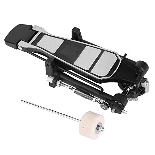 Bass Drum Kick, Black Drums Set Voet Pedal Single Bass Dual Pedal Voet Pedal Kick Percussion Toebehoren voor kettingaandrijving 4