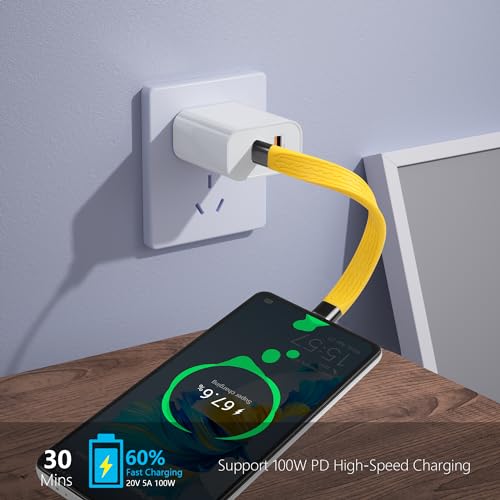 USB4 Type C Extension Cable, 40 Gbit/s, 100 W, PD, Fast Charging, Thin FPC Data Cable, USB C to USB C 8K for Laptop and Phone (Man) 3