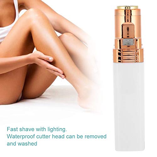 Facial Hair Remover voor vrouwen, Elektrische Pijnloze Haar Verwijdering USB opladen, Portable Hair Lichaam Scheerhaar Ontharingshulpmiddel voor vrouwen, Lipstick Grootte Mini Hair Removal Apparaat 4