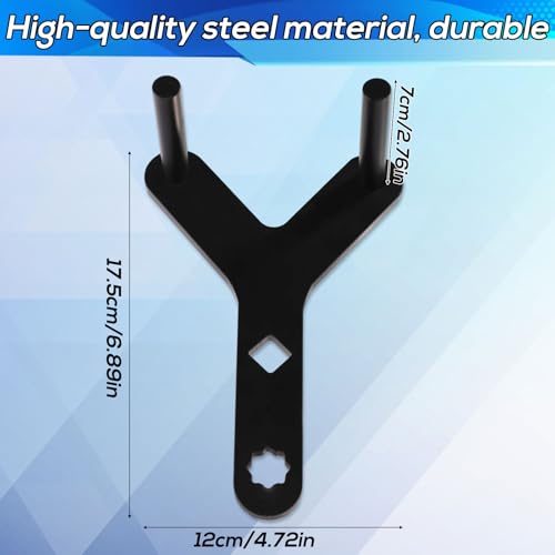 Lagere controle arm Pry Tool, Steel Control Arm Two-Hole Multi-Angle ontwerp lagere controle arm gereedschap voor 1/2" uitbreiding stuk Crusher