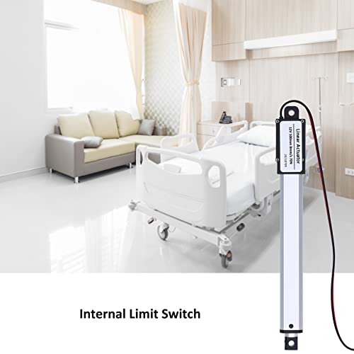 DC 12V 100mm Linear Technology Actuatoren, Actuator Internal Limit Switch Linear Actuator Motion Low Noise Electric Mini voor industriële landbouw4mm S 150N Landbouw 5
