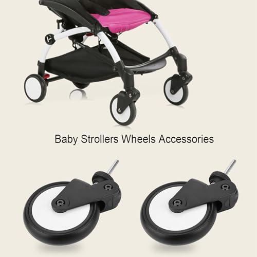 Baby kinderwagen Rubber Verwisselbare voor- en achterwielen Accessoires voor Yoya Vovo Pram met gereedschap (01) 3