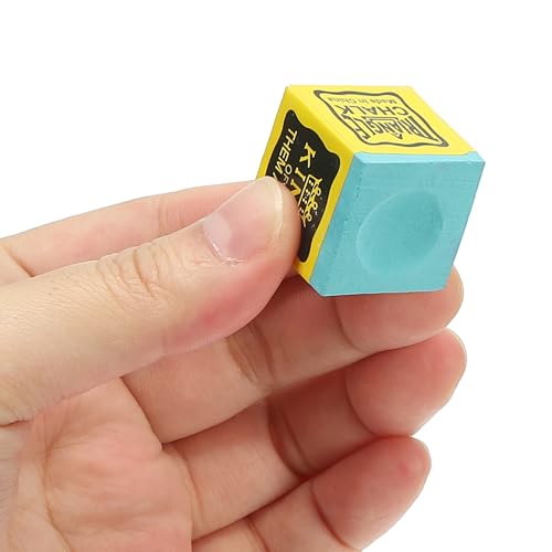 Biljart Pool Cue Chalk, 24 Pack Snooker Biljart Cue Chalk Pool Stick Chalk Table Accessoires voor Biljart Cue Stick Tip, lichtgroen 3