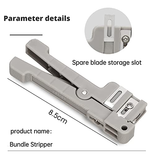 Fiber Optic Jas Strippers Cable Cutter Crimper 45-163 45-162 voor Fiber Optic Buffer Tubes Coaxiale Kabelstrippen gereedschap(45-162) 3