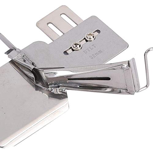 Naaimachine Flat Seamer, 4-Way Binding Attachment Tape Binding voor Industriële Naaimachine Accessoires (32mm)