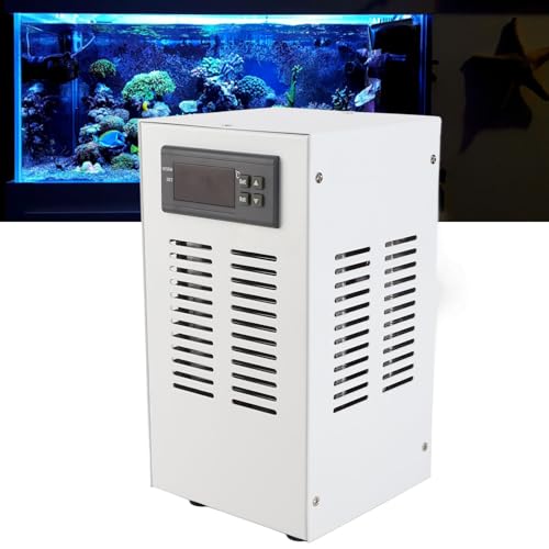 Watertankkoeler 72W Constante koeling 20L Aquarium Temperatuurregelaar voor stille werking, snelle elektronische koeling (EU-plug) 4