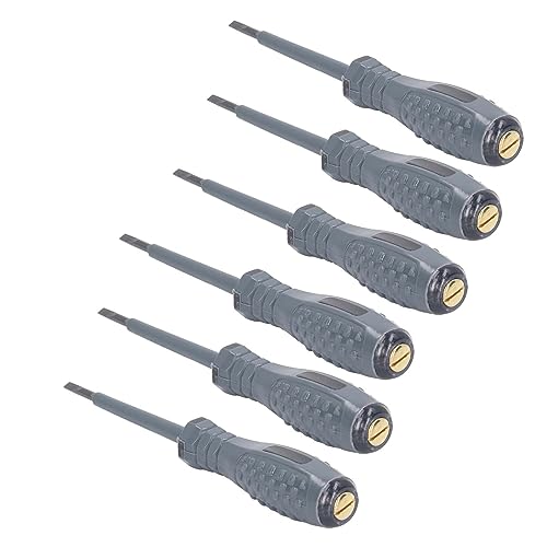 6 stuks B05 Spanning Tester, contactloze elektrische tester Pen met LED-kleurlicht, detectie van Circuit breekpunten, voor onderhoud (Slot)