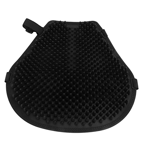 Motorfiets Gel Seat Kussen, Black Universal Cooling Shock Absorptie Pressure Relief, voor de meeste motorfietsen Zadelhoes 5