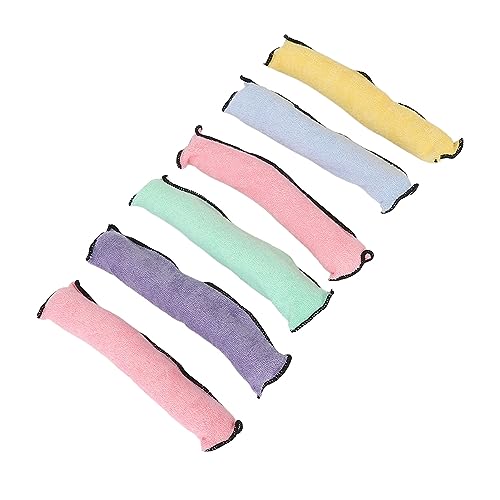 Heatless Hair Curler, 6 stuks draagbare spons Haarrollen Lichtgewicht Geen hitte Curlers voor vrouwen Meisjes Heatless Curls voor alle haartypes