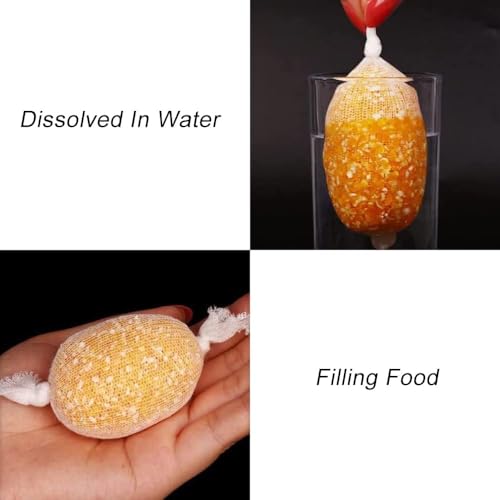 2 stuks karperviszakken PVA 25x5M gaas aazakken gaas navulling kous wateroplosbaar voor karpervissersaccessoires 4