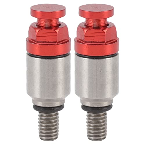 Drukreliefventiel voor Vork Air Heavy Duty Professional M5 x 0,8 mm voor motorfietsen (rode) autoreparatie zeugen