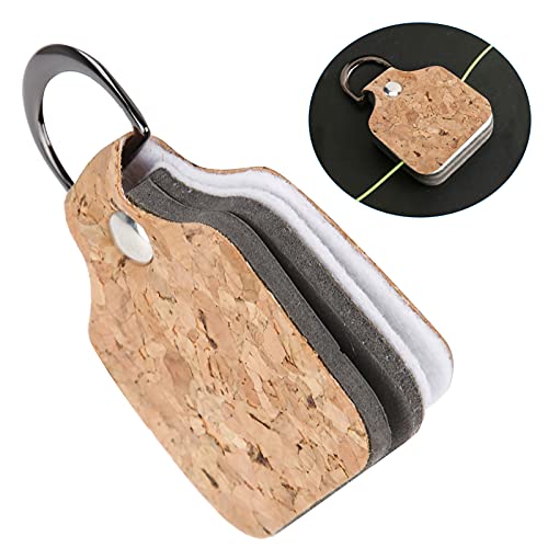 2 in 1 vislijn reiniger Vliegen Draad Leader Straightener Vislijn Conditioner Line Straightening Accessoires met Dclips Hulpmiddelen 5