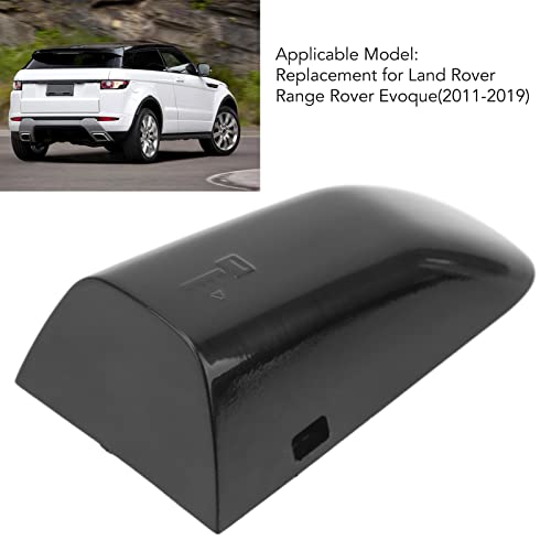 Auto deurkrukhoes, Zwarte deurkruk met sleutelcartridge Compatibel met Land Rover Range Rover Evoque 2011-2019 OE:LR048299