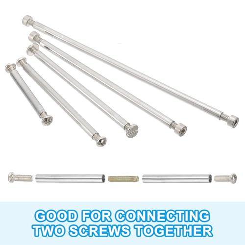 100 mm (3,9 inch), M4-schroefdraaanbouw voor hardwarestangen met volledige tekst, voor modellen lampen en meubels, doe-het-zelf ondernemenreparatie 4