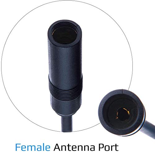 Universal Car Radio DIN Air Photo Y Splitter Diversity Man to Female Antenna Extension Lead Navigation 5