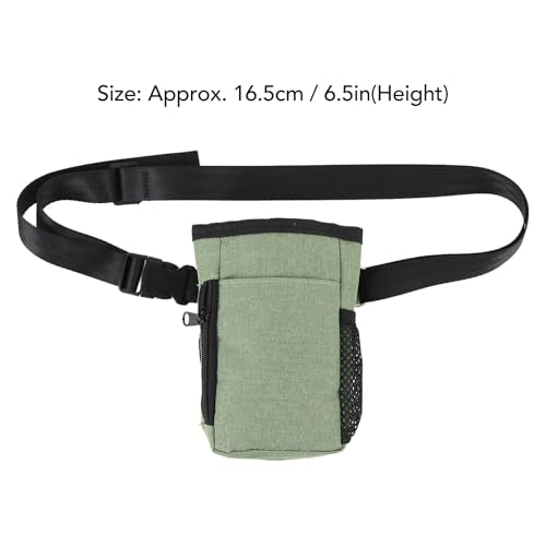 Draagbare hond Treat Bag, Multifunctionele Oxford Cloth Doggy Treat Snack Bag met waist riem schouderband voor Outdoor Walking Training 4