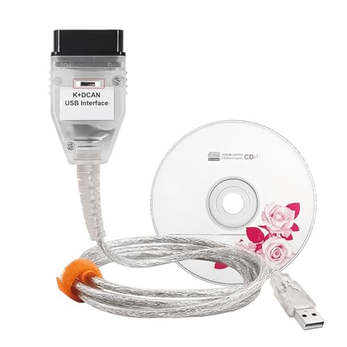 K+Dcan USB-kabel met Switch voor E-serie Chassis Kenmerkende Hulpmiddel OBD2 Kabel INPA Compatibele Fout lezen en herstellen functies