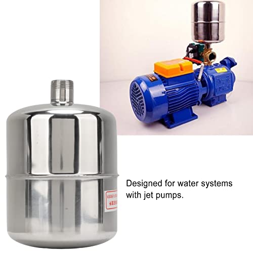Druktank, 2L Stainless Steel Pressure Tank Leakage Gratis zwaar reservoir voor waterpomp, tanks en reservoirs 5