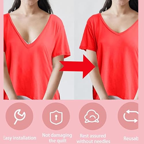 Quick Clothing Fixer Mini Stitch Zoom Gun Micro Stitch Tool voor een gemakkelijke reis op reis met een sterke metalen binnenkant (rood) 5