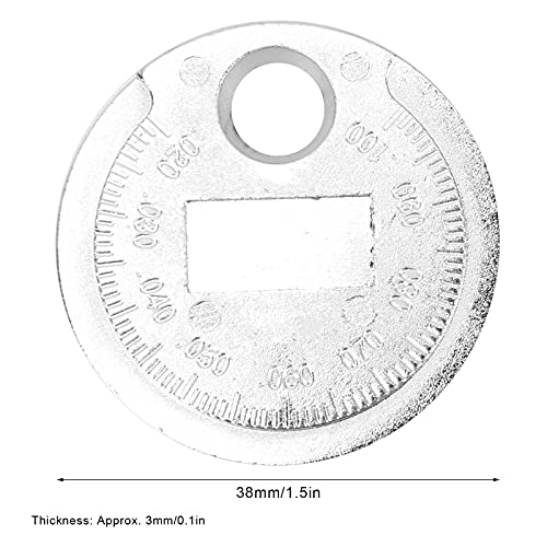 Spark Plug Ranometer 0,02-0,1 Inch / 0,6-2,4mm Meetinstrument voor Spark Plug Gap Motor Accessoires voor het meten van aanpassing