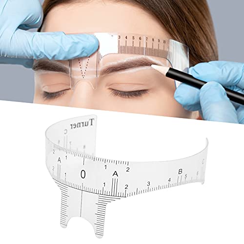 Eyebrow Liniaal, Professional Eyebrow Positioning Liniaal Microblading Eyebrow Shape Design Liniaal Meetinstrument(Nose Bridge Liniaal B) 3