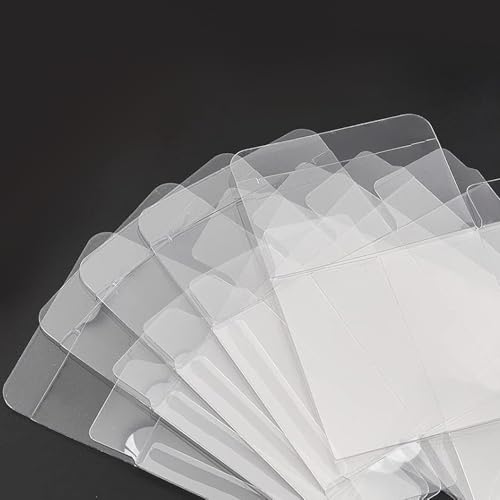 20 st. Duidelijke Cadeaudozen 7 x 6,5 x 3,8 cm Helder Rechthoek PVC Cadeaudozen voor Candy Chocolate bruiloft ornamenten geschenken 5