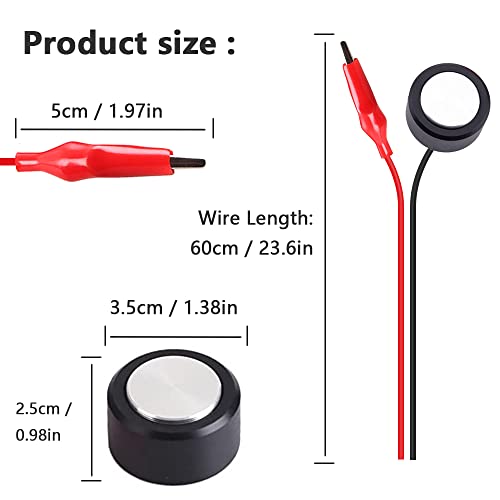 CNC Router Z-Axis gereedschap instellen Touch Probe Blok CNC Router Mill Zero Check Touch Plate voor CNC Graveren Machines met Draadeinde Caps (7PCS)