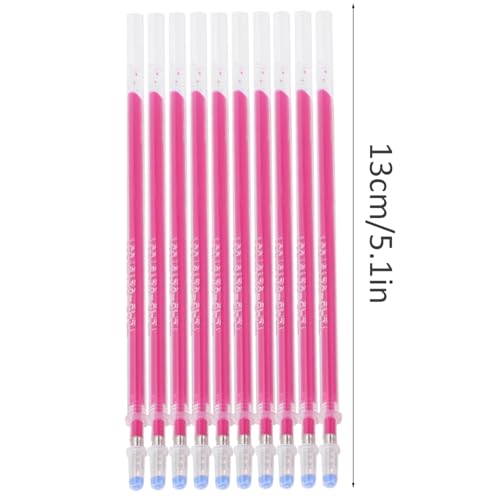 Verpakking van 100 hoge temperatuur rode markers bijvullen, uitwisbaar, herbruikbaar, voor tijdelijke merken op schoenen, kleren, leder 3