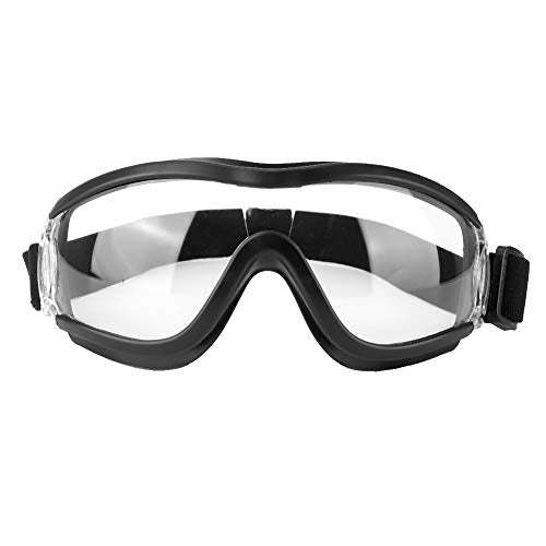 Motorfiets Goggles Anti-Fog Safety Goggles, stofdicht Windbestendig met verstelbare anti-slip band, heldere lens voor bescherming