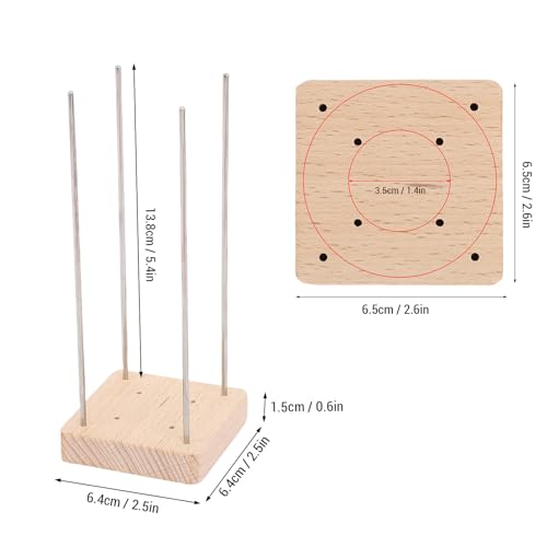 Monkey Fist Making Material Pack Paracord Ball Weaving Kit, DIY Wood Beads Keychain Tool met Tutorial voor Outdoor Adventures 3