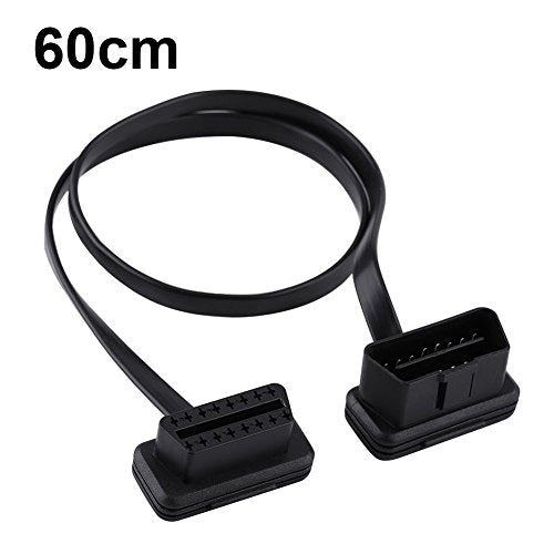 16 Pin Plug Bus OBD2 Kabel Kenmerkende Uitbreiding Kabelscanner Codelezer (60cm) Auto Fuse en Auto Reparatie-Câble D'Extension Odb2