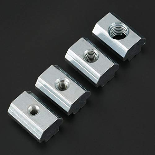 20 st T-slot Noten Hammer Head Nut M3 M4 M5 M8 Hammer Head Fixing Nut voor aluminium profiel Accessoires(Nationale standaard slider moer 40 type M8) 4
