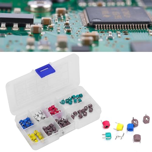 80st 6mm Trimmer condensator variabele capaciteit keramische elektronische condensator Kit 5/10/20/30/40/60/70/120P 5