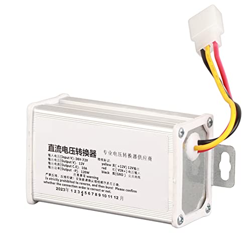 36V-72V tot 12V 10A 120W DC Converter adapter Transformer, Geschikt voor elektrische Scooter, Step-Up / Down Voltage Regulator