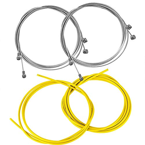 Kabelkabel voor fietsrem, universele fietsrem en schakelkabel voor Mountain Road MTB Fietsvervangende fietskabel 5